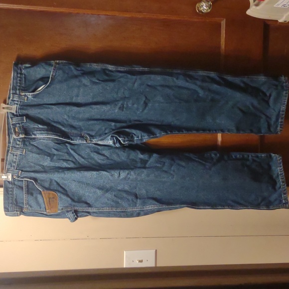 WRG JEANS CO Denim Painter Pants Men's Size W36 cotton black type Vintage Second Hand
